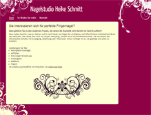 Tablet Screenshot of heikes-nagelstudio.de
